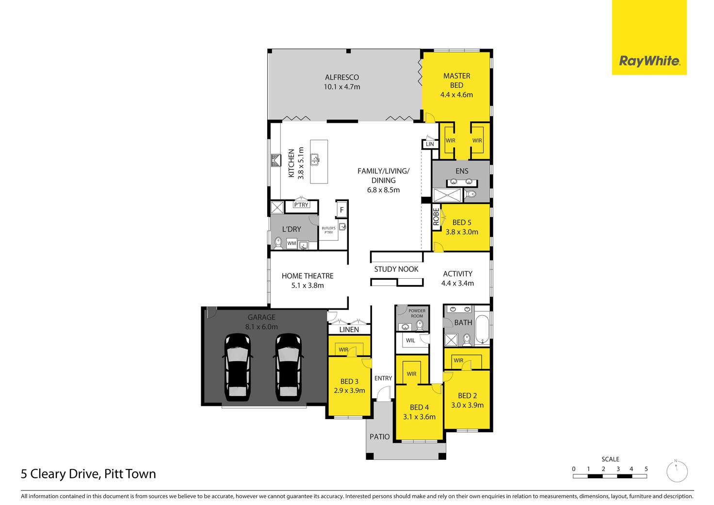 Floorplan of Homely house listing, 53 Cleary Drive, Pitt Town NSW 2756