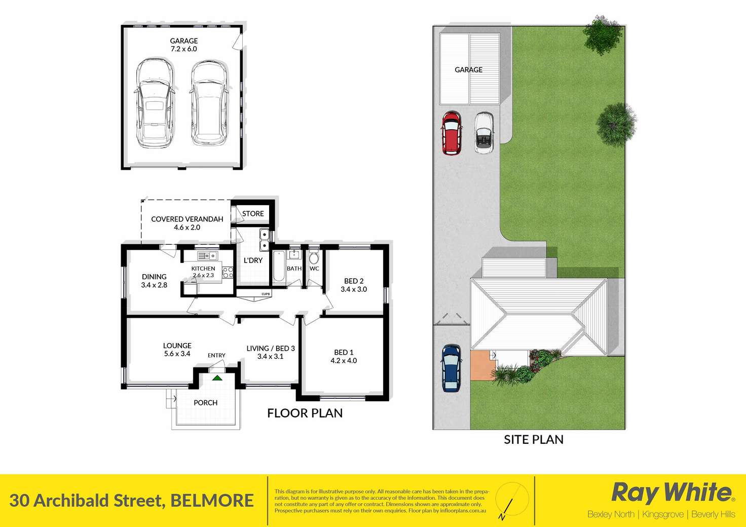Floorplan of Homely house listing, 30 Archibald Street, Belmore NSW 2192