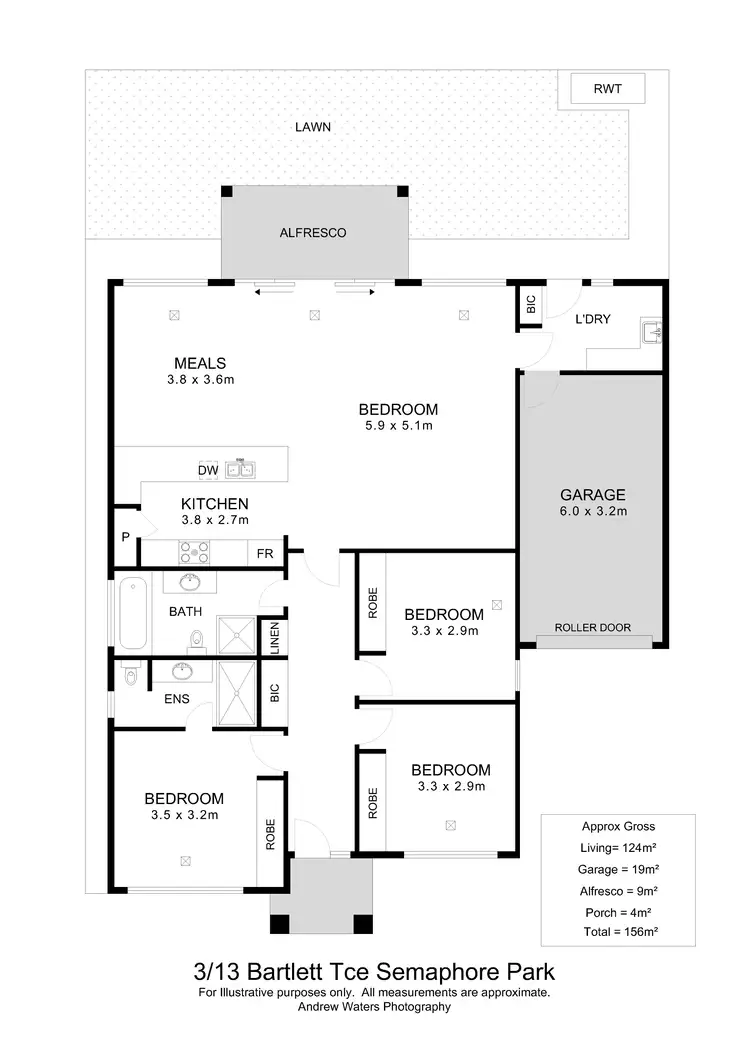 Floorplan of Homely house listing, 3/13 Bartlett Terrace, Semaphore Park SA 5019