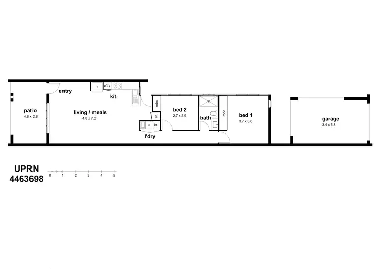 Floorplan of Homely house listing, Address available on request