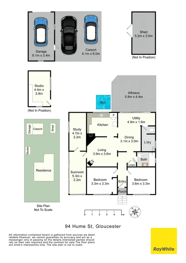 Floorplan of Homely house listing, 94 Hume Street, Gloucester NSW 2422