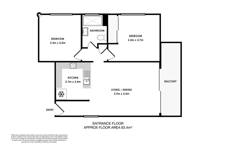 Floorplan of Homely apartment listing, 7/19 Shoal Bay Road, Shoal Bay NSW 2315