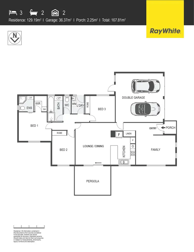 Floorplan of Homely house listing, 17 Akubra Place, Dunlop ACT 2615