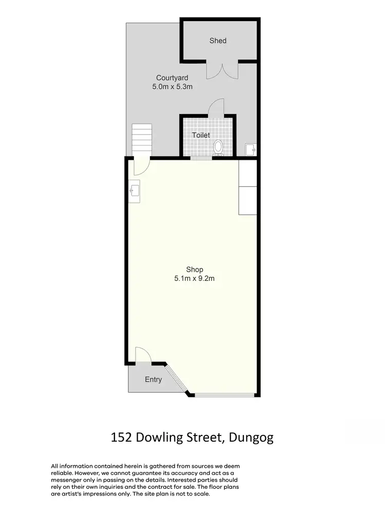 Floorplan of Homely other listing, 152 Dowling Street, Dungog NSW 2420
