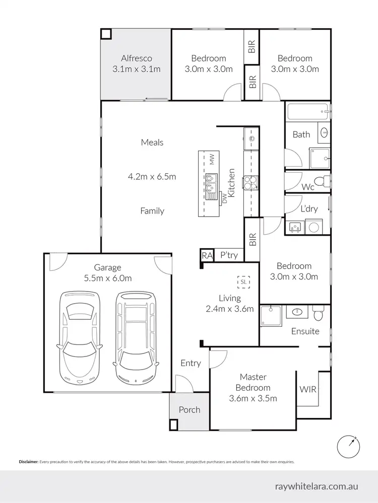 Floorplan of Homely house listing, 16 Callistemon Circuit, Lara VIC 3212