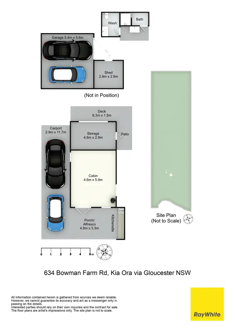 Floorplan of Homely rural property listing, Lot A Kia Ora Road, Gloucester NSW 2422