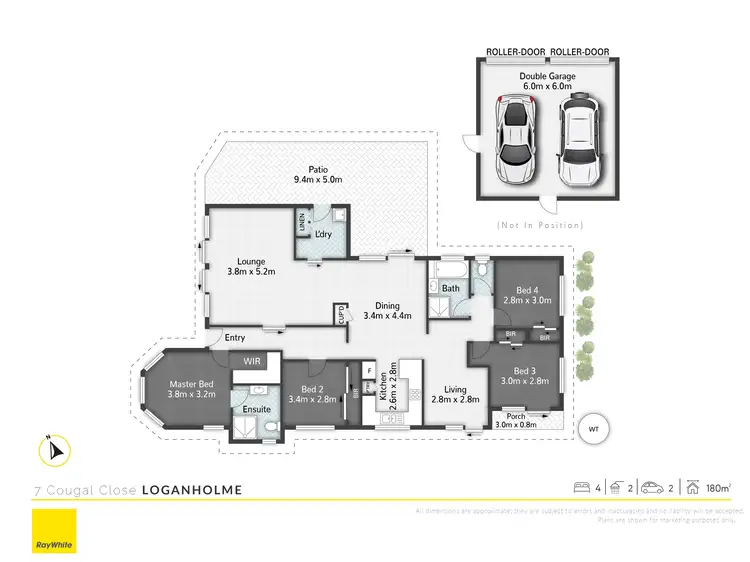 Floorplan of Homely house listing, 7 Cougal Close, Loganholme QLD 4129