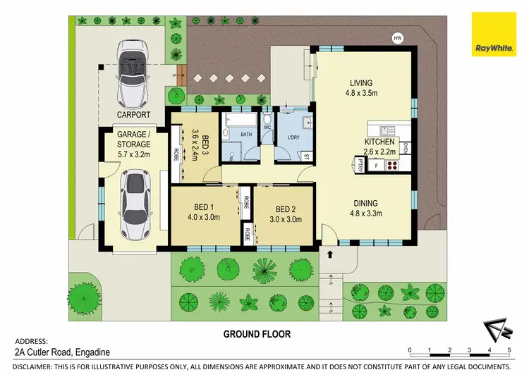 Floorplan of Homely house listing, 2A Cutler Road, Engadine NSW 2233