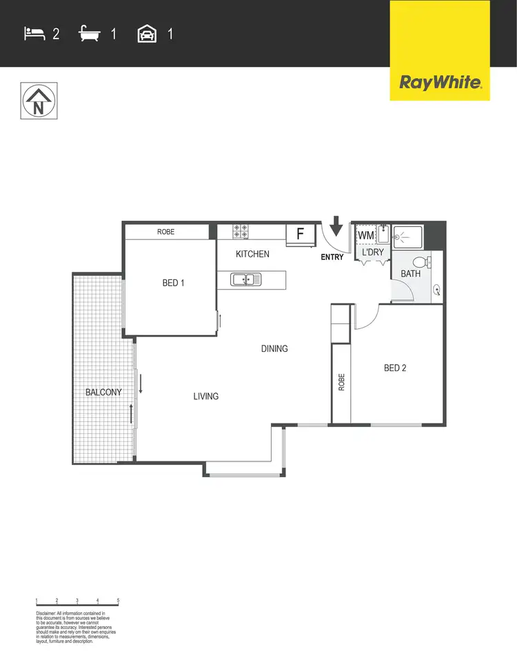 Floorplan of Homely apartment listing, 803/17 Dooring Street, Braddon ACT 2612