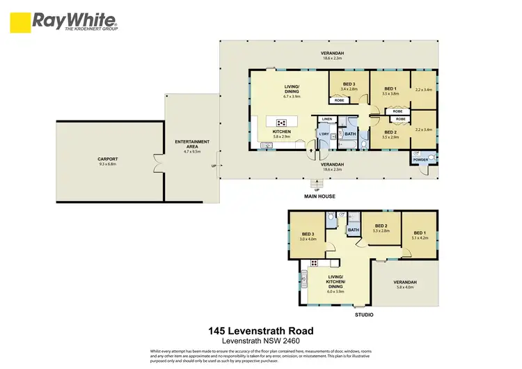 Floorplan of Homely rural property listing, 145 Levenstrath Road, Levenstrath NSW 2460