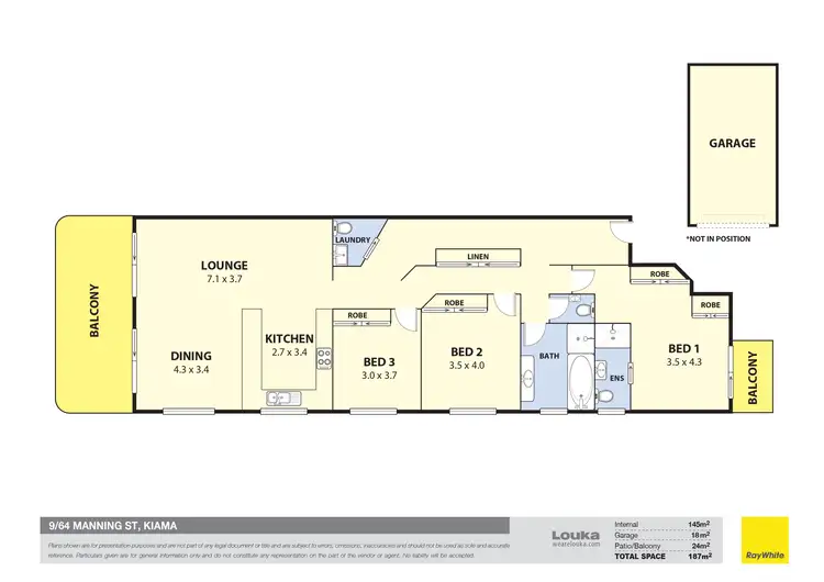 Floorplan of Homely apartment listing, 9/64 Manning Street, Kiama NSW 2533
