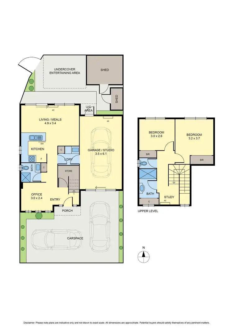 Floorplan of Homely townhouse listing, 1/28 Stanhope Street, Broadmeadows VIC 3047