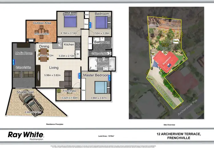 Floorplan of Homely house listing, 12 Archer View Terrace, Frenchville QLD 4701