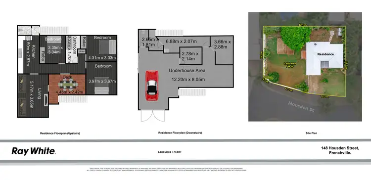Floorplan of Homely house listing, 148 Housden Street, Frenchville QLD 4701