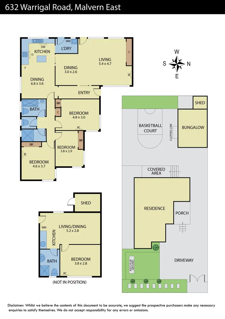 Floorplan of Homely house listing, 632 Warrigal Road, Malvern East VIC 3145