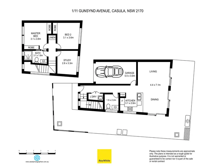 Floorplan of Homely house listing, 1/11 Gunsynd Avenue, Casula NSW 2170