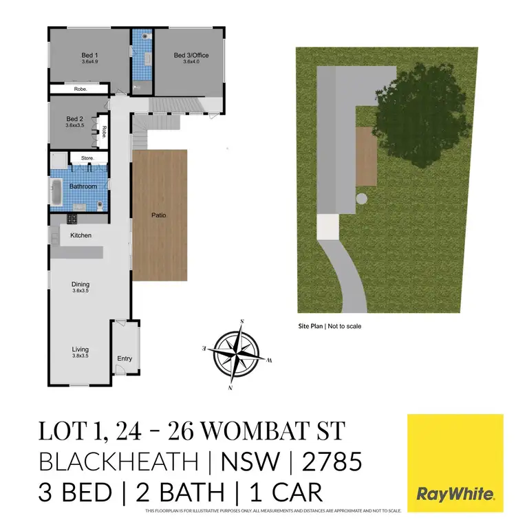 Floorplan of Homely house listing, 26 Wombat Street, Blackheath NSW 2785