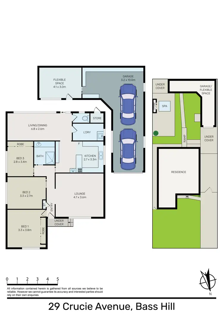 Floorplan of Homely house listing, 29 Crucie Avenue, Bass Hill NSW 2197
