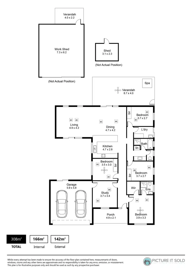 Floorplan of Homely house listing, 18 Persimmon Grove, Golden Grove SA 5125