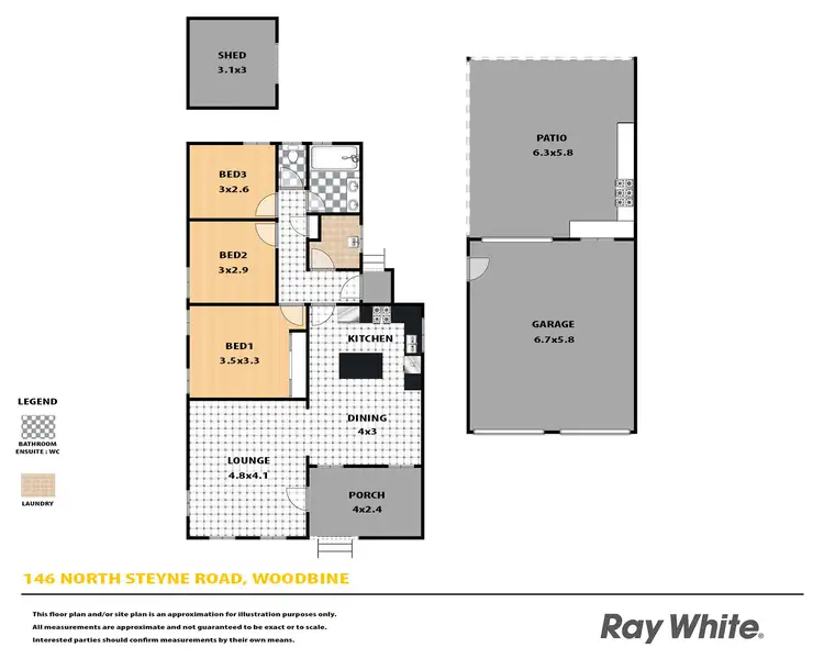 Floorplan of Homely house listing, 146 North Steyne Road, Woodbine NSW 2560
