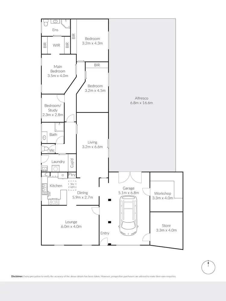 Floorplan of Homely house listing, 11 Smeaton Close, Lara VIC 3212