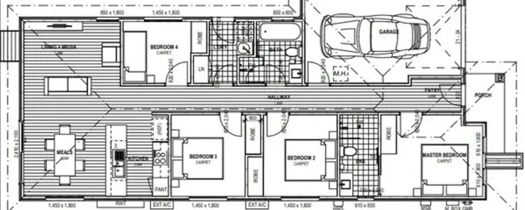 Floorplan of Homely house listing, 17 Islay Place, Blakeview SA 5114