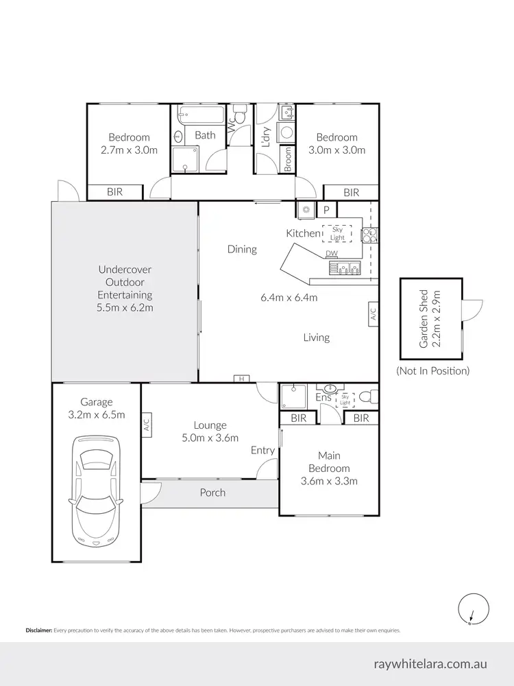Floorplan of Homely house listing, 4 Gillean Place, Lara VIC 3212
