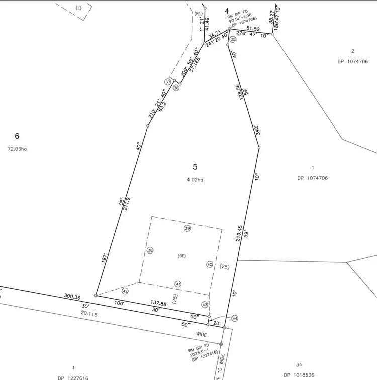 Floorplan of Homely land listing, 206 Goolabri Drive, Sutton NSW 2620