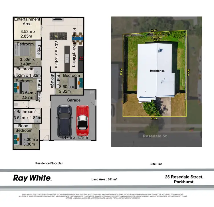 Floorplan of Homely house listing, 25 Rosedale Street, Parkhurst QLD 4702