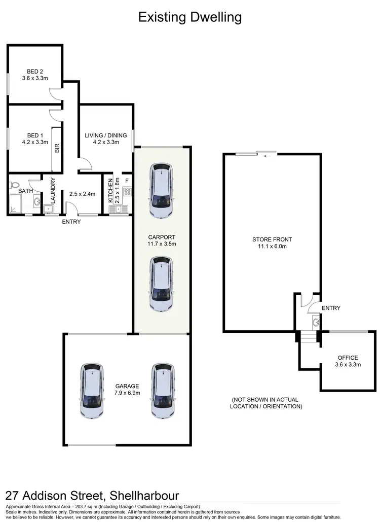Floorplan of Homely other listing, 27 Addison Street, Shellharbour NSW 2529