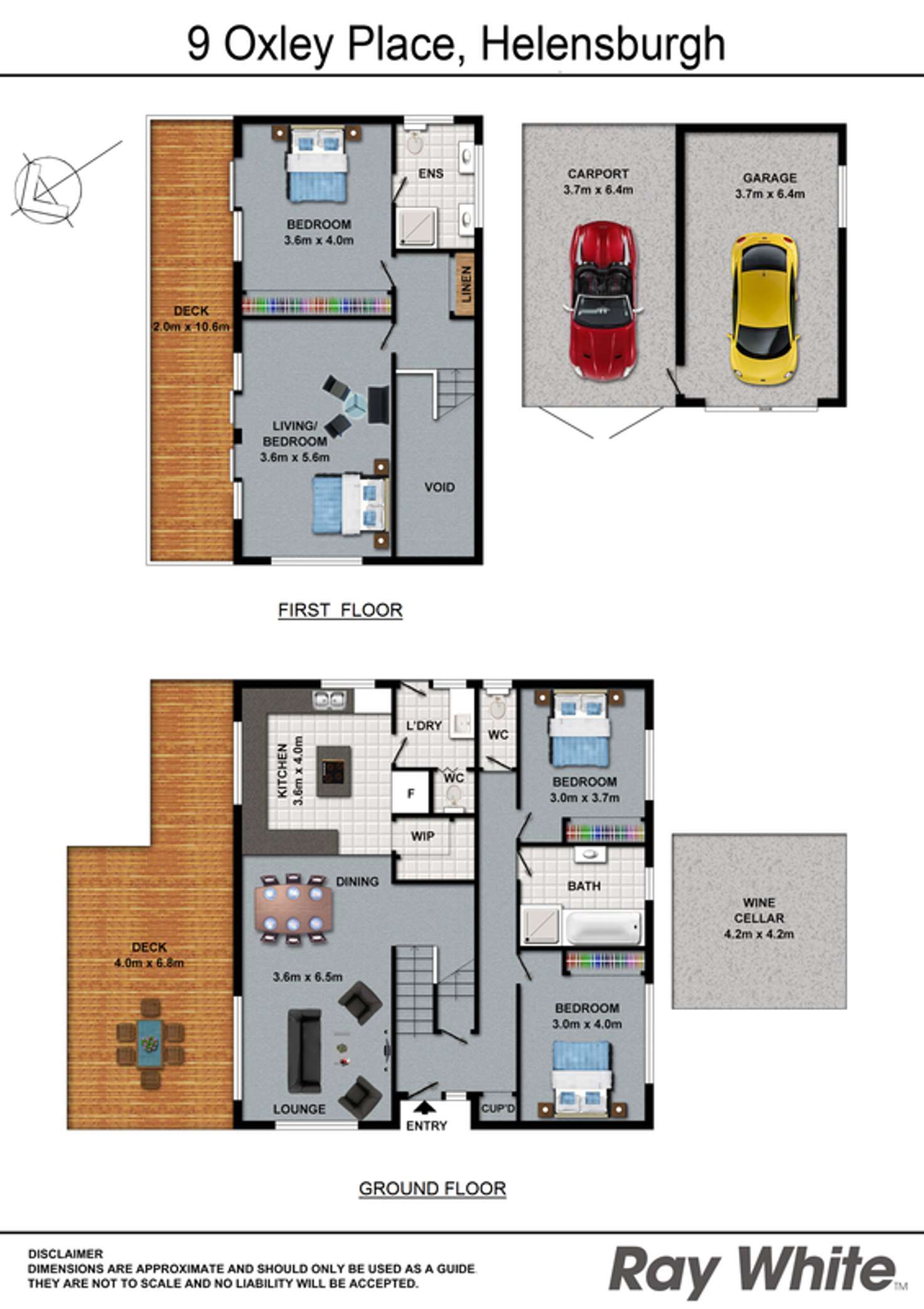 Floorplan of Homely house listing, 9 Oxley Pl, Helensburgh NSW