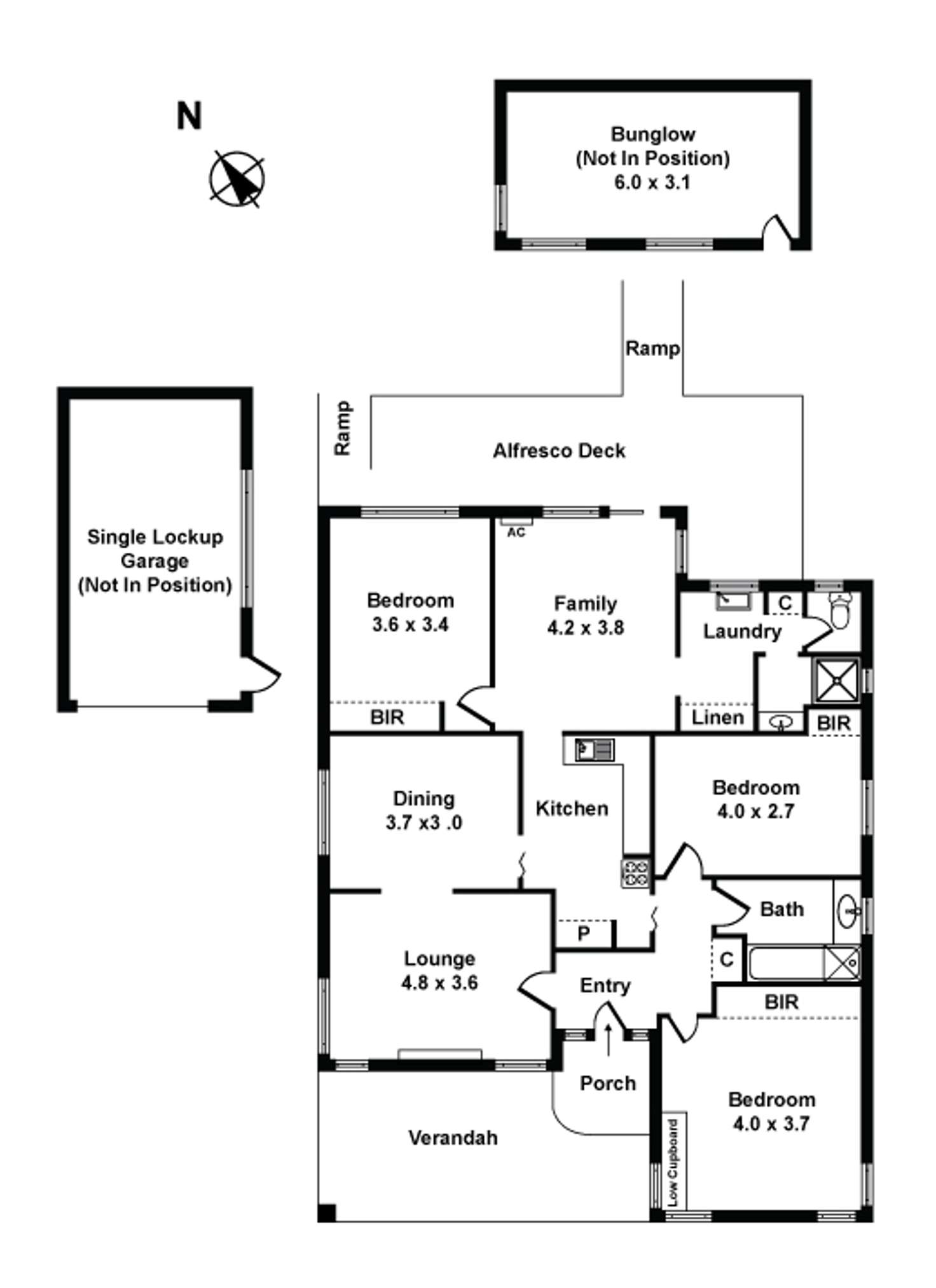 Floorplan of Homely house listing, 533 South Rd, Bentleigh VIC