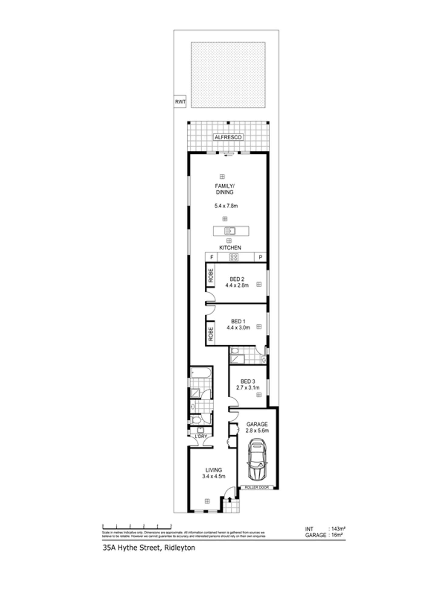 Floorplan of Homely house listing, 35A Hythe St, Ridleyton SA