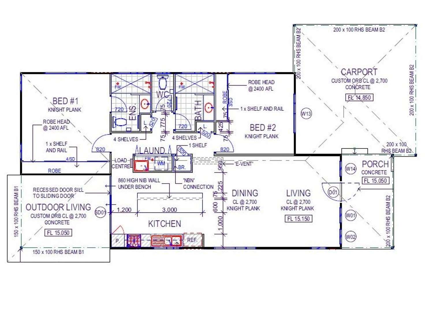 Floorplan of Homely house listing, 44 Povah Road, Bilingurr WA 6725