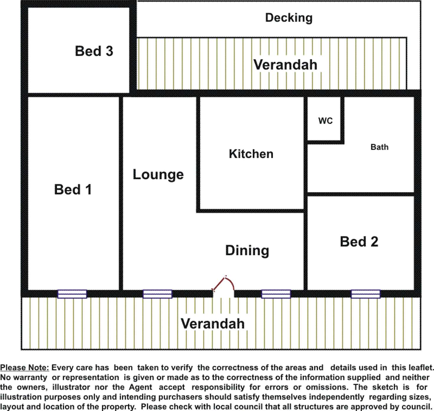 Floorplan of Homely house listing, 10 Ti-Tree Road, The Pines SA 5575