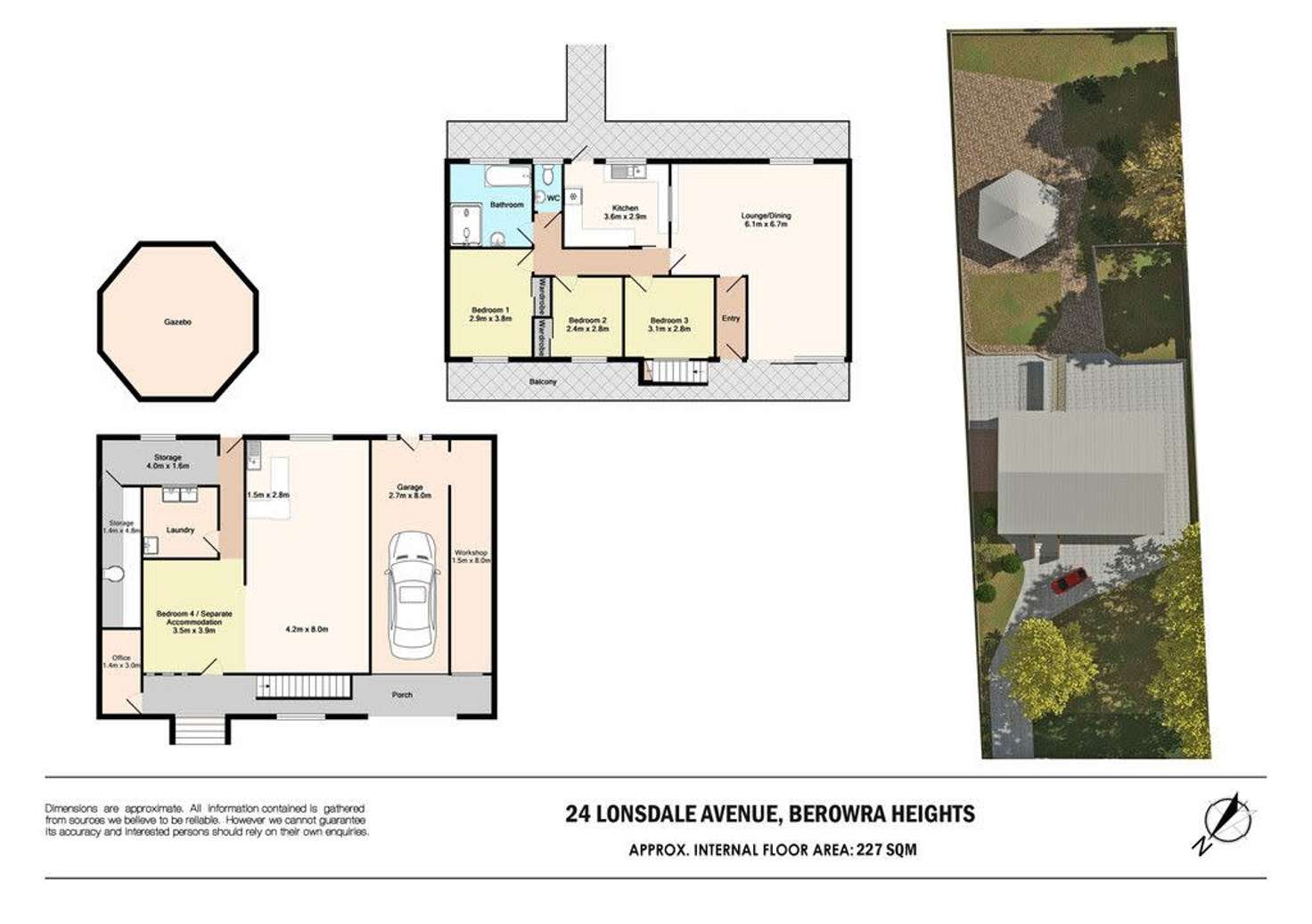 Floorplan of Homely house listing, 24 Lonsdale Avenue, Berowra Heights NSW 2082