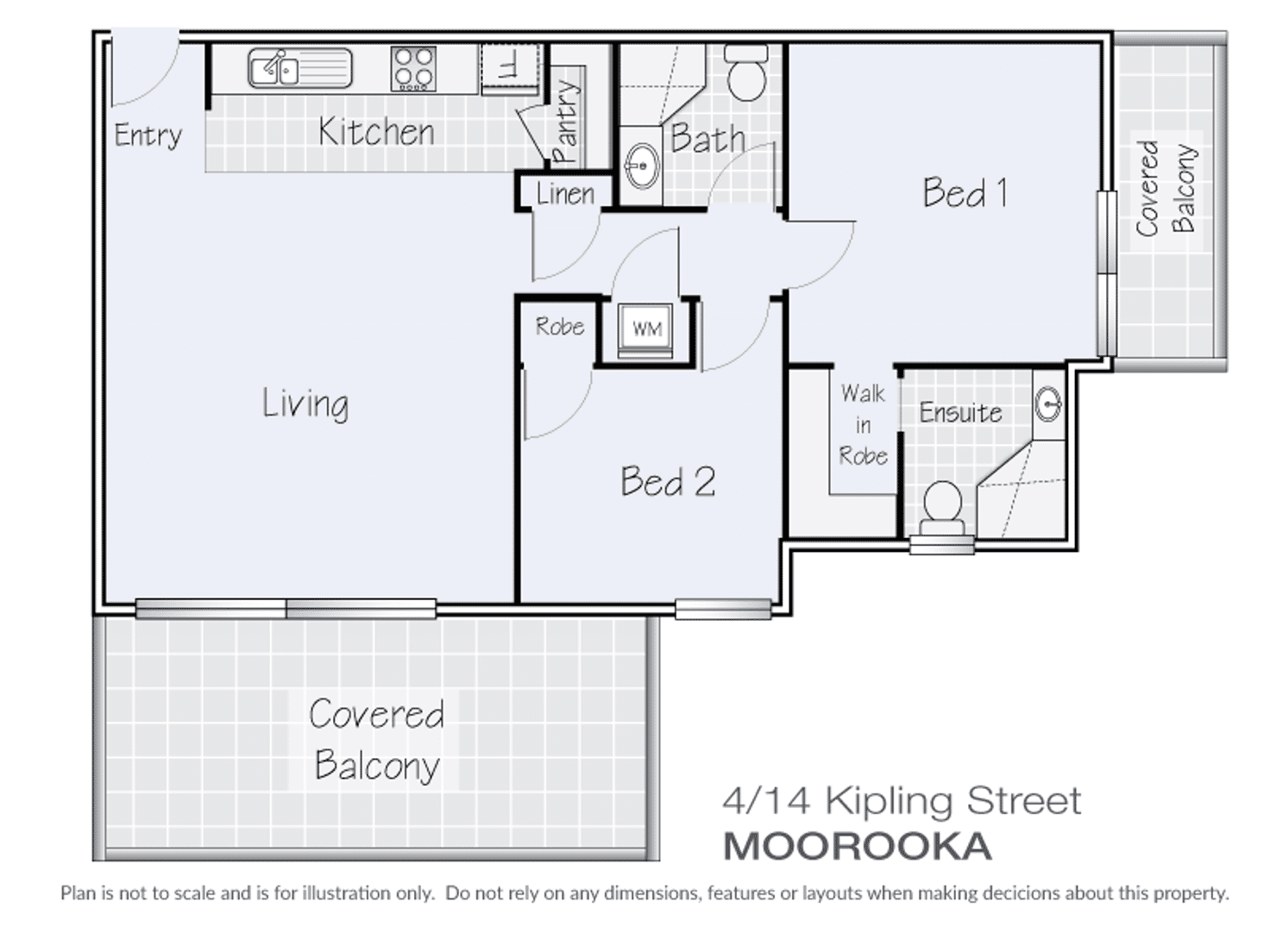 Floorplan of Homely unit listing, 4/14 Kipling Street, Moorooka QLD 4105