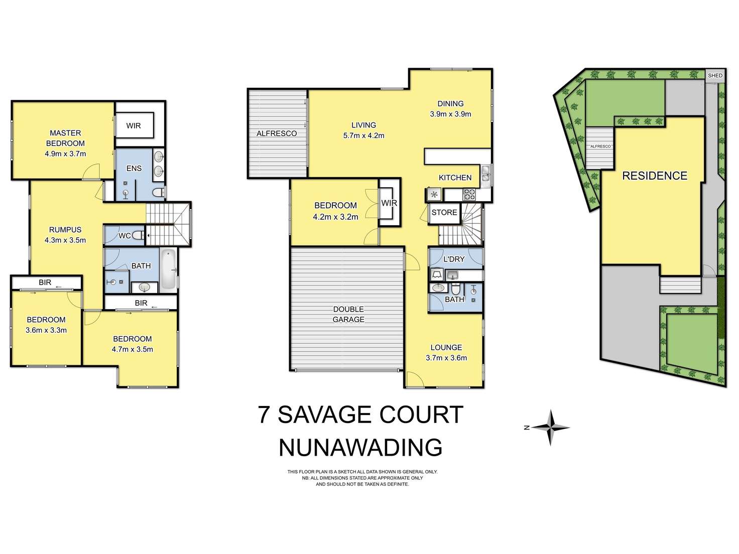 Floorplan of Homely house listing, 7 Savage Court, Nunawading VIC 3131