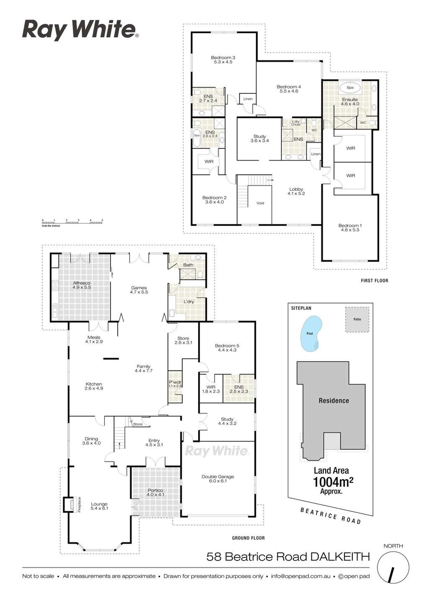 Floorplan of Homely house listing, 58 Beatrice Road, Dalkeith WA 6009
