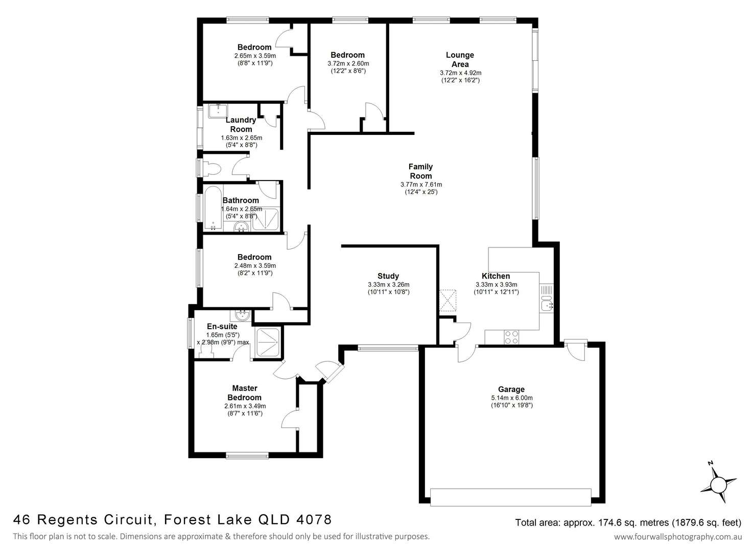Floorplan of Homely house listing, 46 Regents Circuit, Forest Lake QLD 4078