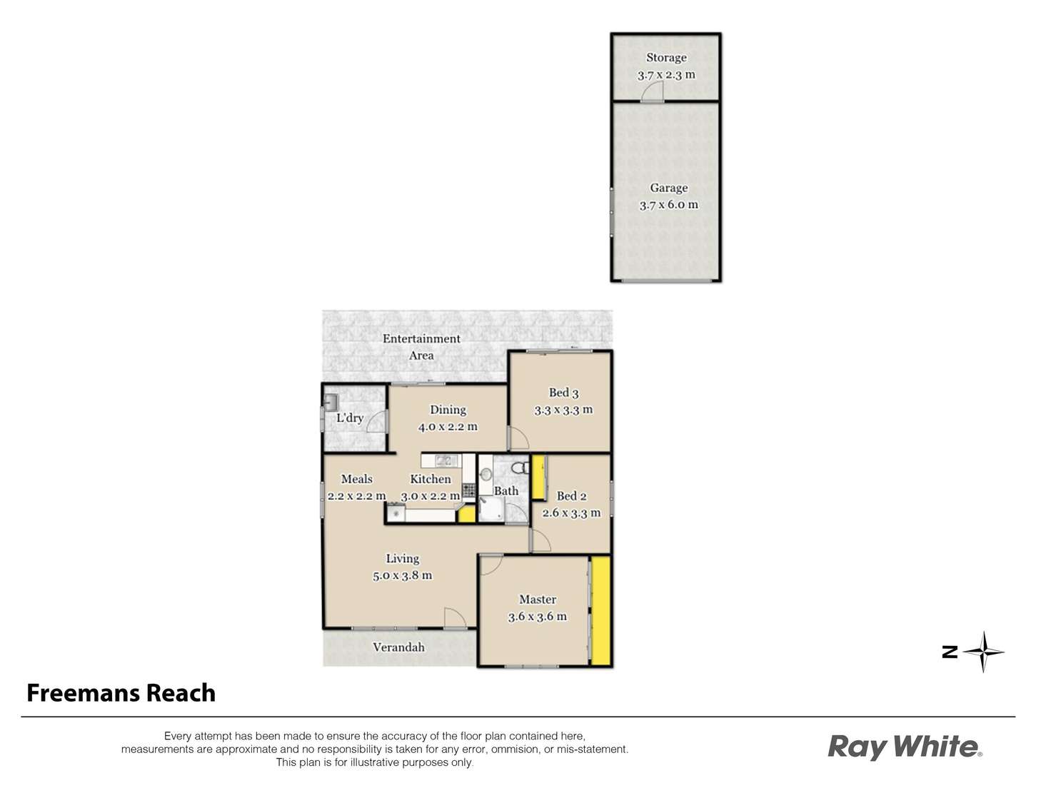 Floorplan of Homely house listing, 4 Dorothy Street, Freemans Reach NSW 2756