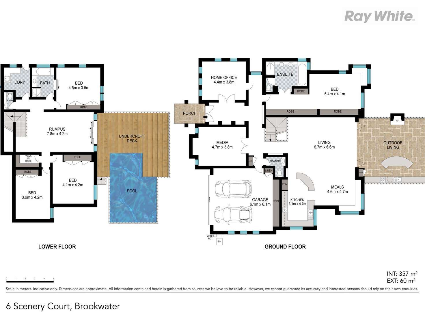 Floorplan of Homely house listing, 6 Scenery Court, Brookwater QLD 4300