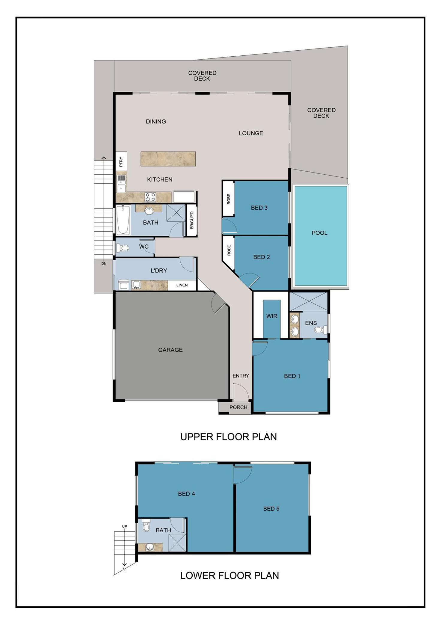 Floorplan of Homely house listing, 15 Airlie View, Airlie Beach QLD 4802