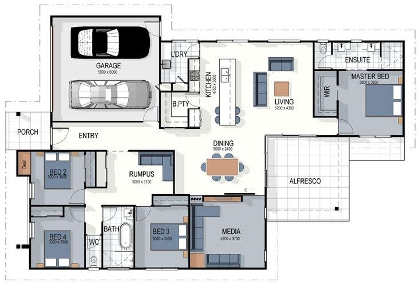 Floorplan of Homely house listing, 23 Chimene Lane, Burdell QLD 4818