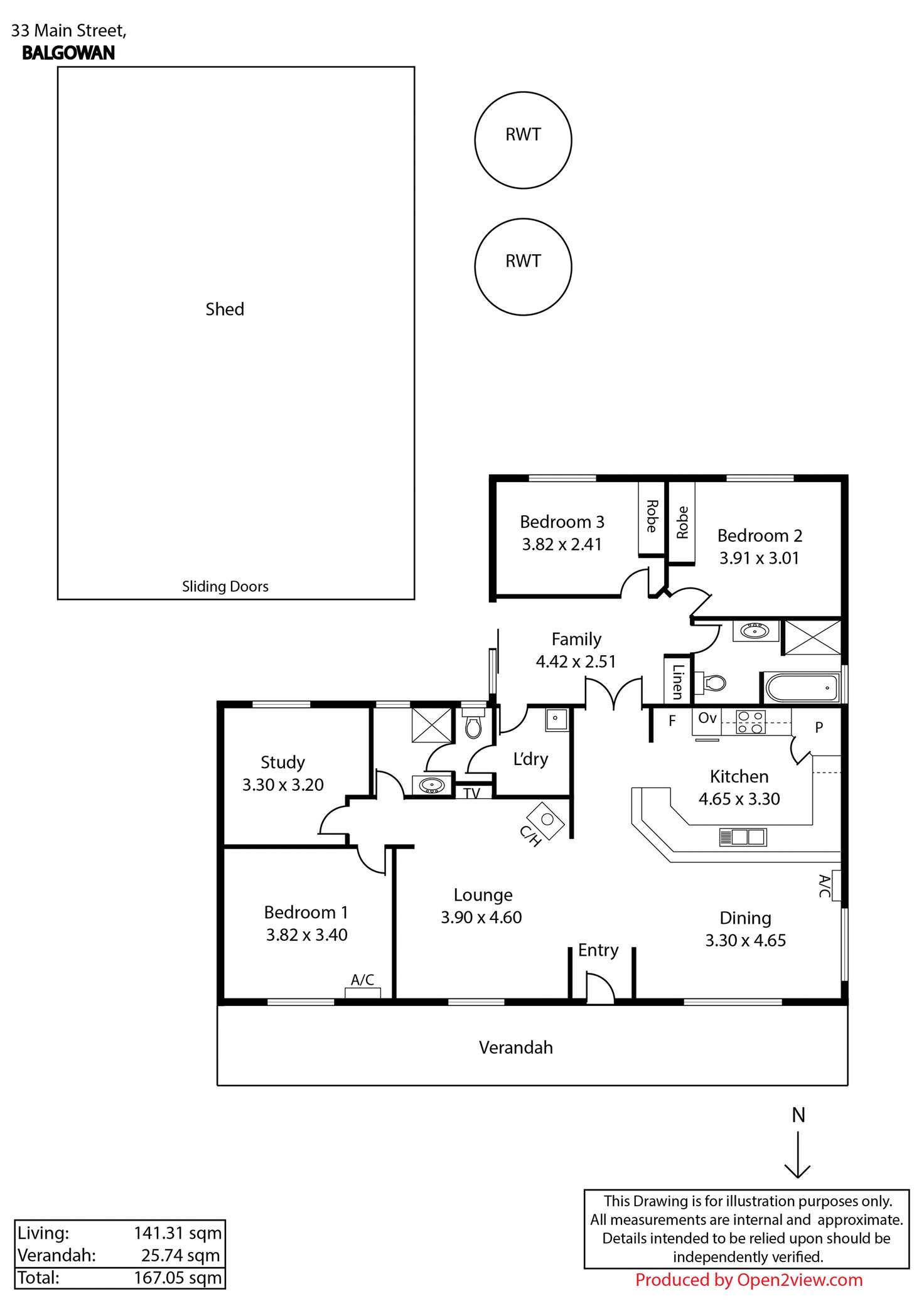 Floorplan of Homely house listing, 33 Main Street, Balgowan SA 5573