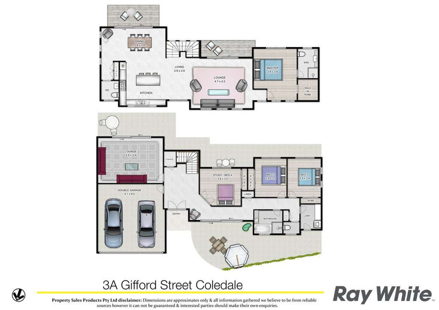 Floorplan of Homely house listing, 3A Gifford Street, Coledale NSW 2515