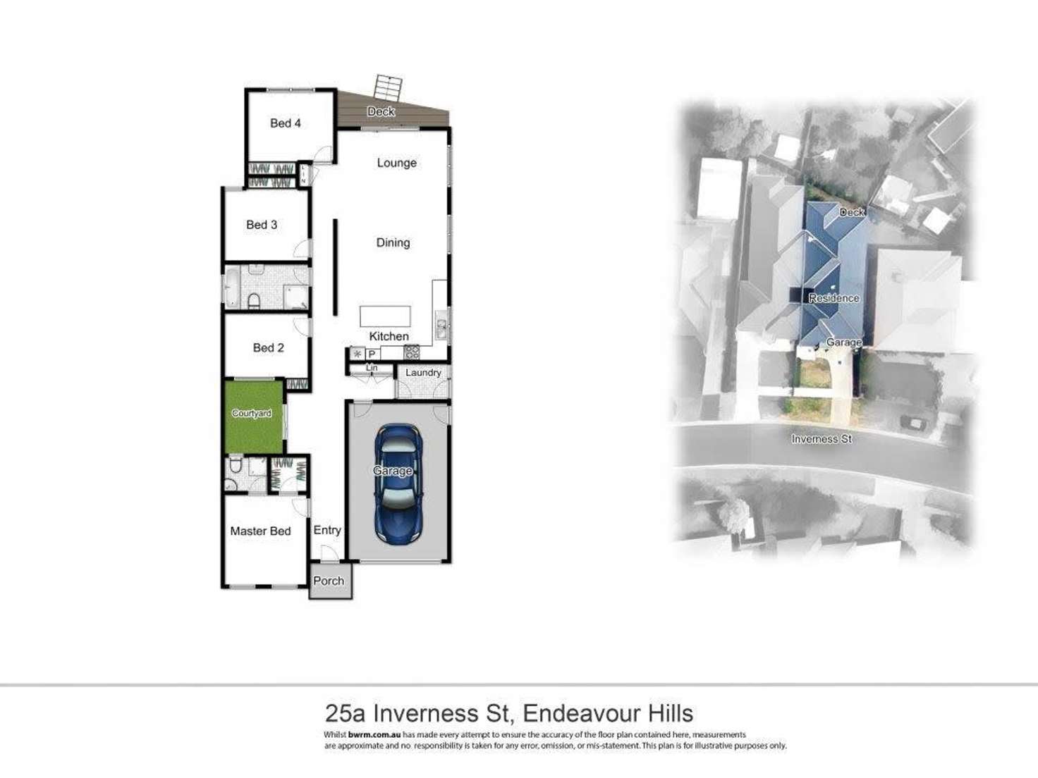 Floorplan of Homely house listing, 25A Inverness Street, Endeavour Hills VIC 3802