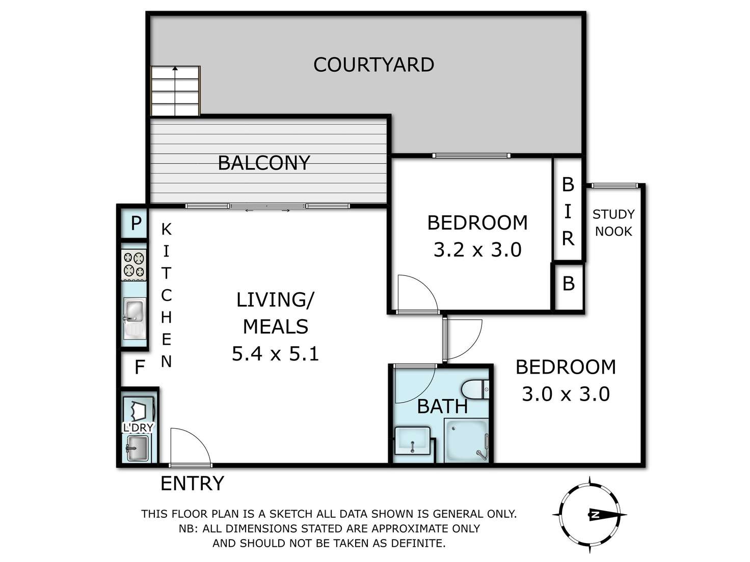 Floorplan of Homely apartment listing, G06/95 Thames Street, Box Hill VIC 3128
