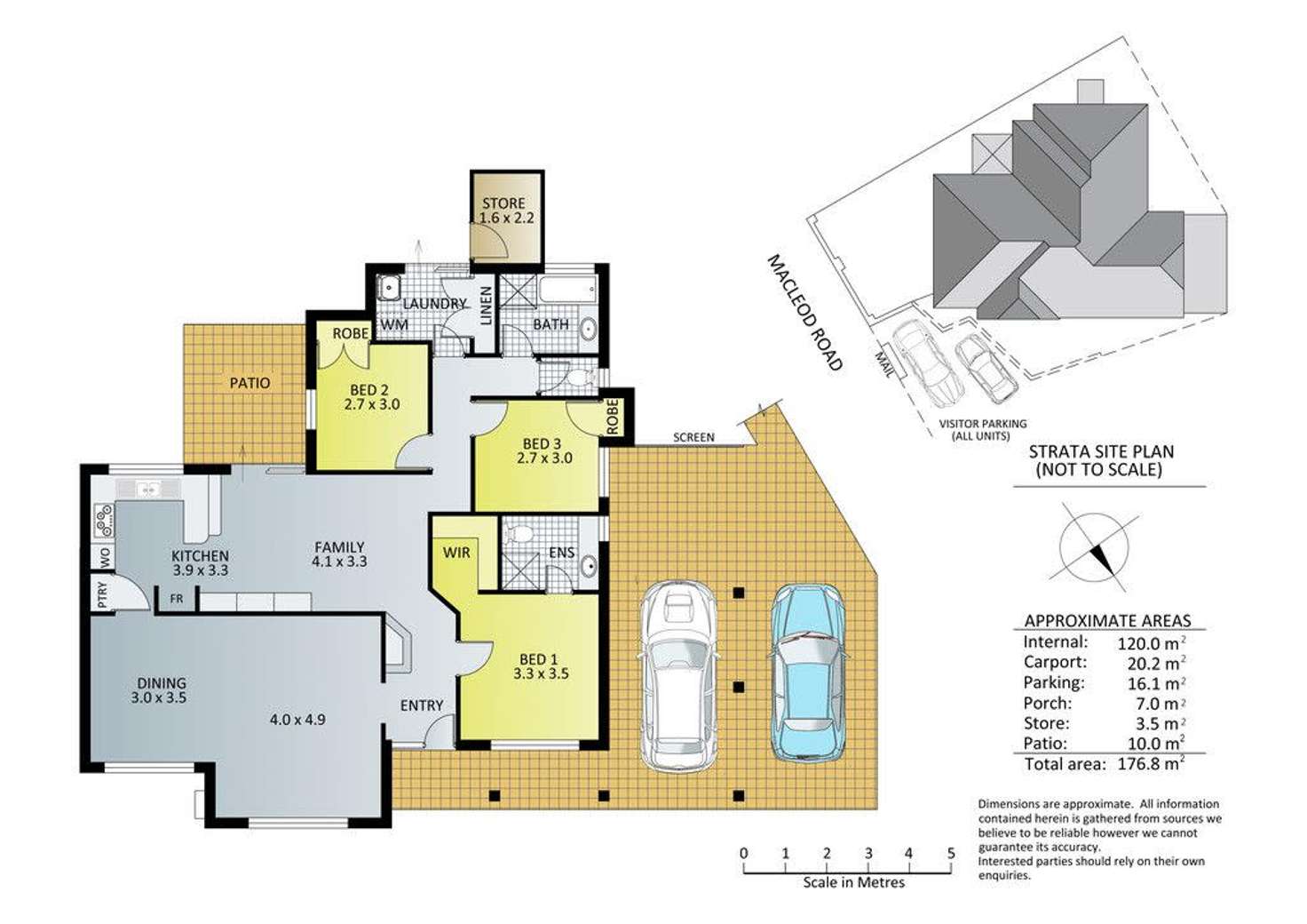 Floorplan of Homely house listing, 1/31 Macleod Road, Applecross WA 6153