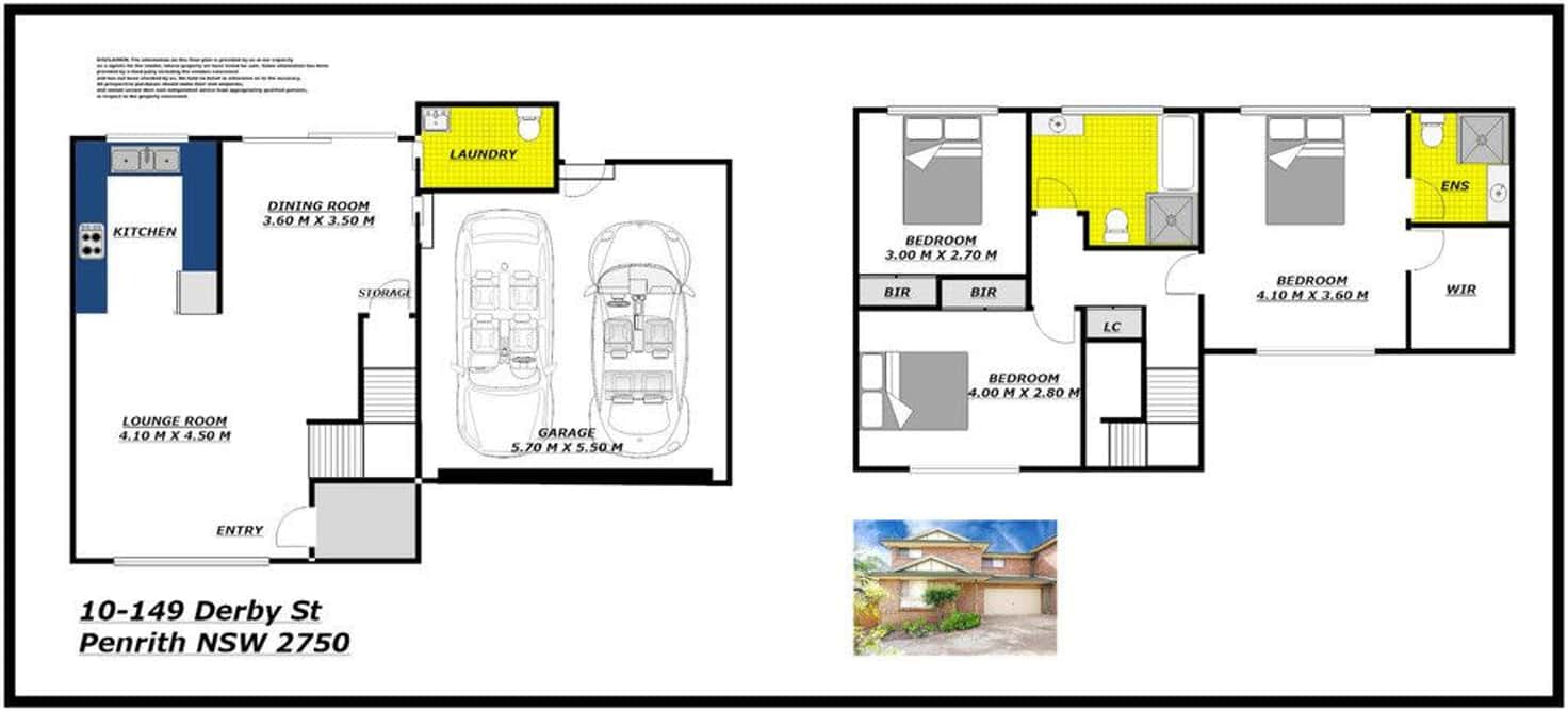 Floorplan of Homely house listing, 10/149 Derby Street, Penrith NSW 2750